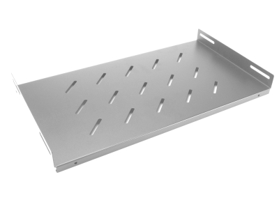 ProBase™ Fiksēts plaukts 19" komutācijas skapim, 450mm, pelēks