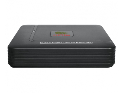 PARTIZAN ™ Hibrīda Videonovērošanas rakstītājs DVR , PARTIZAN™, 4 kanāli, 1ch Audio, FullHD v5.2