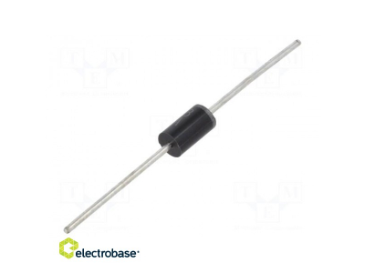  Diode: Šotkija taisngriežu | THT | 200V | 3A | DO201AD | Ufmax: 900 mV
