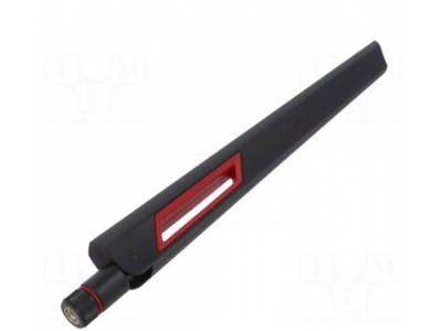  Antena | Wi-Fi | 5dBi | leņķisks, uzgriežams, vertikāls | 50 Ohm| Male, RP-SMA