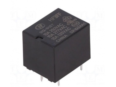  Relejs: elektromagnētiskais | SPST-NO | Spole:12VDC | 10A/277VAC | 15A
