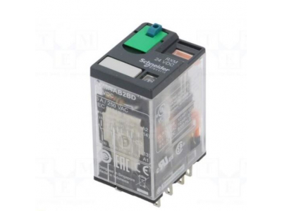  Relejs: elektromagnētiskais | 4PDT | 24VDC | Ikontakti max: 6A | maks. 250VAC