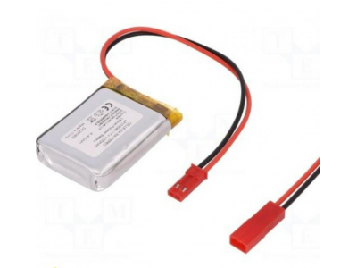 CELLEVIA BATTERIES Re-battery: Li-Po; 3.7V; 1200mAh; cables; 10x30x40mm