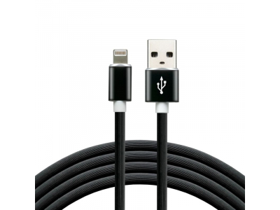 everActive™ USB lightning male / USB A male 1.0m everActive CBS-1IB fast 2.4A melns