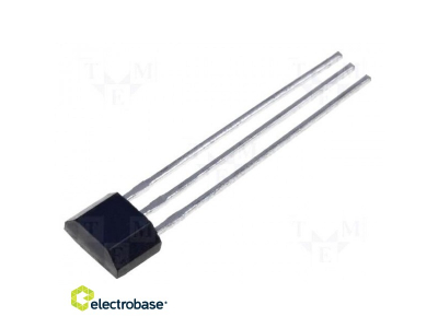  Sensors: Hall | bipolāri | Lieta: TO92 | Diapazons: -140÷140G | Pielietojums: 2,7÷7VDC