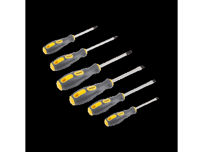 REBEL ™ 6 gab. skrūvgriežu komplekts | Ergonomiski rokturi