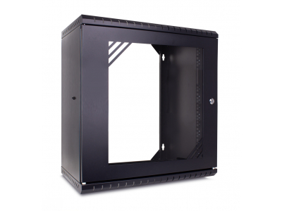 ProBase™ 12U 19'' Sienas komutācijas skapis/ 520X450mm/ Melns/ Nesalikts | Open Back