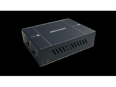 HIKVISION POE repeater, one channel 100M input, two channel 100M output, Extend mode: 250 meter, support 4 rep