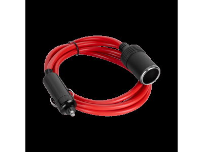  Auto piepīpētāja pagarinātājs spraudnis - ligzda | 1.5m | 120W | 12-24W