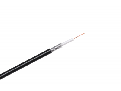 ProBase™ Koaksiālais kabelis, RG-58U 50 ohm CABLETECH, melns, 100m