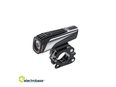  Velosipēda priekšējais lukturis 1000lm, LED, USB, IPX6