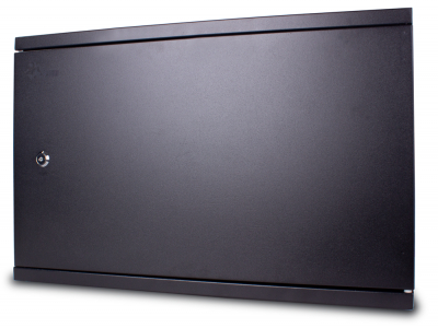 ProBase™ 2U 19'' Sienas komutācijas skapis CCTV, ALARM, IT/ 540x350x120mm / Melns/ Salikts