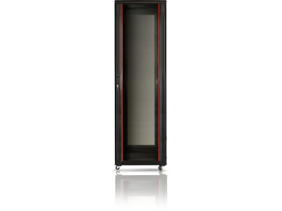 ProBase™ 42U 19'' Grīdas komutācijas servera skapis/ 600 x 800 x 2000mm/ Stikla durvis/ Nesalikts