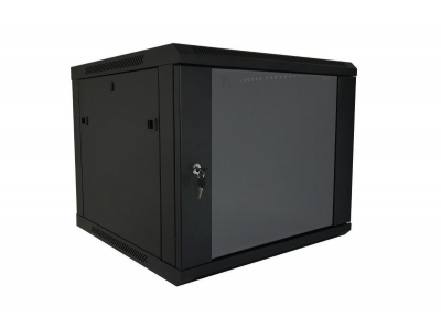 ProBase™ 9U 19'' Sienas komutācijas skapis/ 600 x 600 x 501mm/ Melns/ Nesalikts