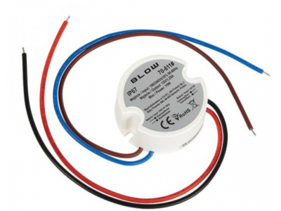  Impulsu barošanas bloks Nozarkābai | 12V/1.25A | 15W | Plastmasas | Kompakts