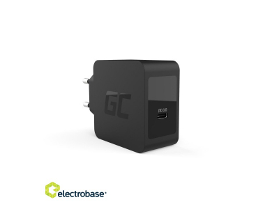 Green Cell ® Green Cell Charger USB-C 18W PD tālrunim Samsung Galaxy S8 S8+ S9 S9+ Note 8, iPhone X / 8/8 Plus, N