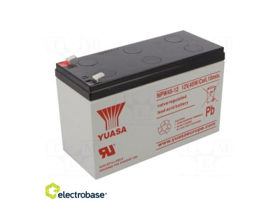  12V 8.5Ah akumulators :: AGM : VRLA ::