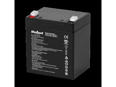 REBEL ™ 12V 5Ah akumulators :: Gēla (GEL) : VRLA ::