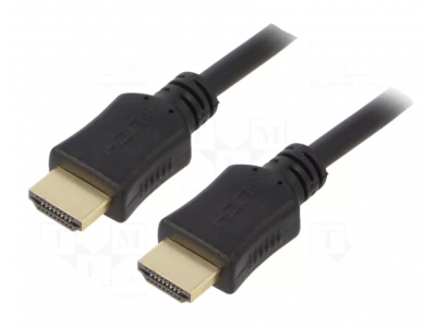 GEMBIRD Cable HDMI-HDMI 1.8M 3D, 4K, ARC, Dolby-True HD, DTS-HD, HDMI CEC, UHD 2160p, High Speed + Ethernet