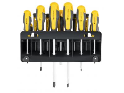 REBEL ™ Rebel Tools Ergonomisko Skrūvgriežu komplekts | 11 gab. | Skrūvgriežu organaizers