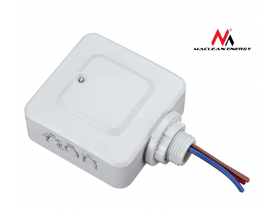  Mikroviļņu kustību detektors, 8-20m, 360?, IP20, Balts | Maclean MCE137