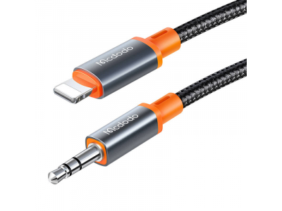  Audio kabelis Lightning uz 3.5 mm AUX mini Jack : garums 1.2 m | Mcdodo CA-0780
