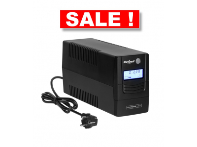 REBEL ™ 1000VA/600W Line-Interactive | Nepārtrauktās barošanas bloks | Nanopower 297x101x142mm | LCD | USB