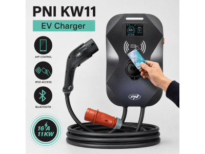 PNI ® Elektroauto uzlādes stacija 11kW