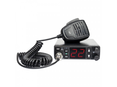 PNI ® Escort HP 5500 CB rācija, multistandarta, 4W, AM-FM, 12V/24V, ASQ, RF Gain