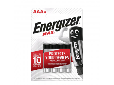 Energizer ® Energizer Max Alkaline Battery AAA B4