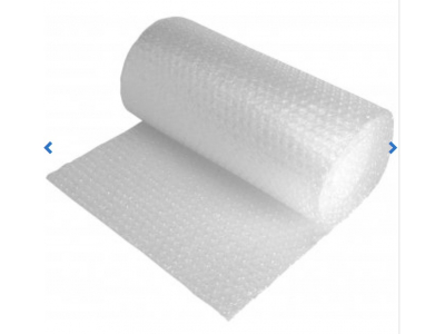  Burbuļplēve, 0.5m x 100m, 60 g/m2, 2 slāņi, caurspīdīga