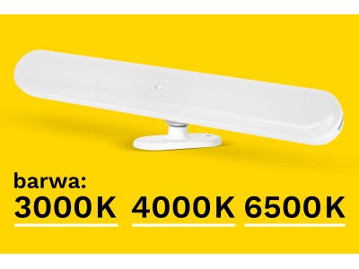 REBEL ™ Rotējama LED lampa ar kustības sensoru, 92 LED, 90 lm, 3 krāsas, USB uzlāde, 800 mAh akumulators