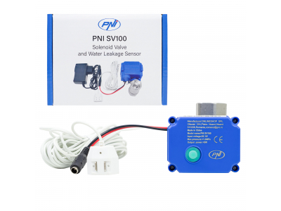 PNI ® Pretplūdu komplekts  SV100: sensors un solenoīda vārsts 3/4" DN20, 1.0 MPa, IP65