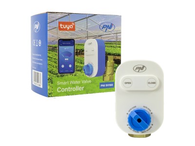 PNI ® SV160 viedais ūdens vārsts ar Wi-Fi, DN20, 3/4", vadība no Tuya Smart lietotnes, saderīgs ar Alexa