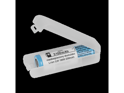 LG Energy Solution 18650 litija jona akumulators | 3.7V | 3200 mAh | Max 10A | 11.84Wh | LG | Plastic BOX