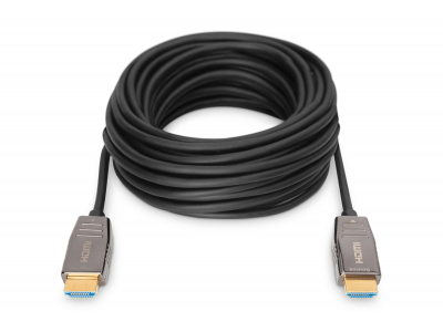 Digitus HDMI 2.1 15m Ultra High Speed kabelis | 8K 7680×4320 @ 60Hz | Joslas platums 48 Gbps | AOC