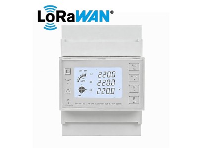 ElectroBase ® LoRoWAN Trīs fāžu elektrības skaitītājs | Multi tarifu