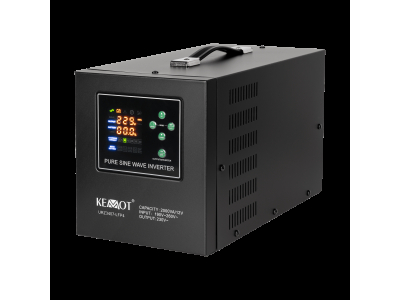 ElectroBase ® 1200W, Tīras Sinusoīdas Invertors - UPS, Rezerves Elektrība Apkures Sistēmām