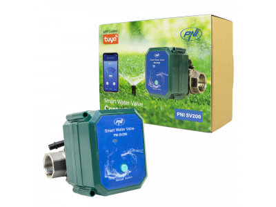 PNI ® Viedais ūdens vārsts PNI SV200 | attālināta vadība | IP65 | DN20 / 3/4 | Wi-Fi | Tuya | PNI ®