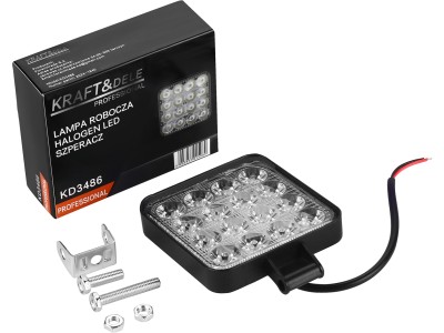 Kraftdele ® LED darba prožektors auto un tehnikai 30W | 7000 lm | IP65 | 12-40V | 6000K