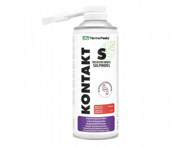 TermoPasty ® Kontakt S kontaktu tīrītājs ar birstīti, atjauno vadītspēju un aizsargā kontaktus, 400 ml