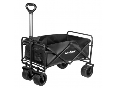 REBEL ™ Izturīgi saliekamie ratiņi piknikam, noliktavai un darbam, ar kravnesību līdz 100 kg, 150 L