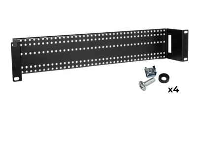 ProBase™ Universāls 2U montāžas panelis pametne 19" RACK skapjiem