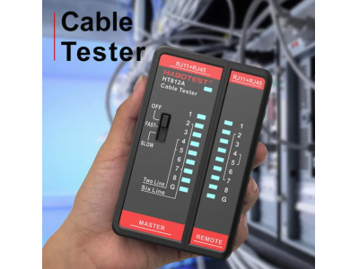  Network cable tester Habotest HT812A  RJ45/RJ14/RJ12/RJ9