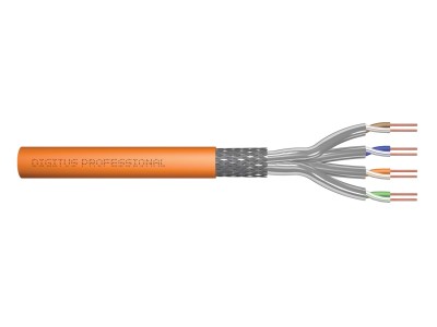 Digitus CAT 7 S/FTP data cable - installation cable, 1000 m, simplex, Dca-s2, d1, a1
