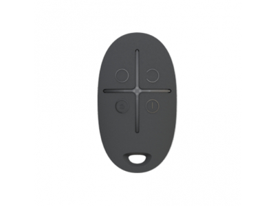 Ajax SpaceControl Key fob with a panic button (black)