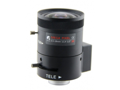 Lens  HD 1/2" 3.5-18mm 03518DC