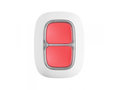 Ajax wireless panic DoubleButton for fast response (white)