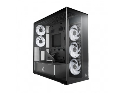 ARCTIC Premium E-ATX PC Case Xtender VG Black (Clear Glass)