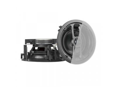 Ceiling Speakers, 30W, 6.5’’ Bluetooth, (Active + Passive Pair), Black